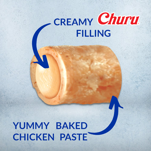 Inaba - Churu Bites Pollo con queso 8x12 gr