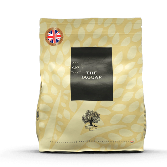 Essential Foods The Jaguar – Croquettes au canard, poulet et saumon pour Chats et Chatons