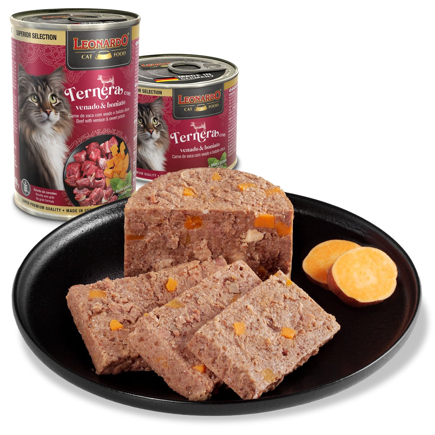 Leonardo - Bœuf, cerf & patate douce 200g