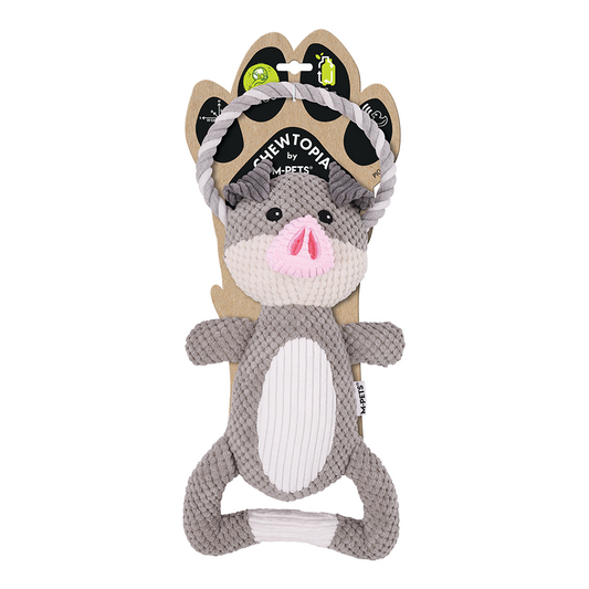 M-PETS - Jouet écologique pour chien Chewtopia en forme de cochon