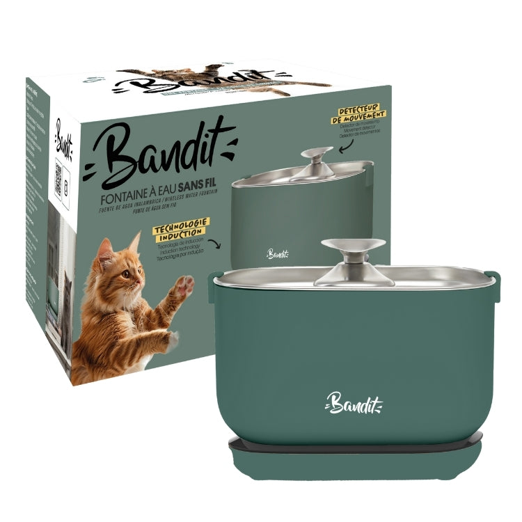 Bandit Fuente de Agua Eléctrica Inalámbrica