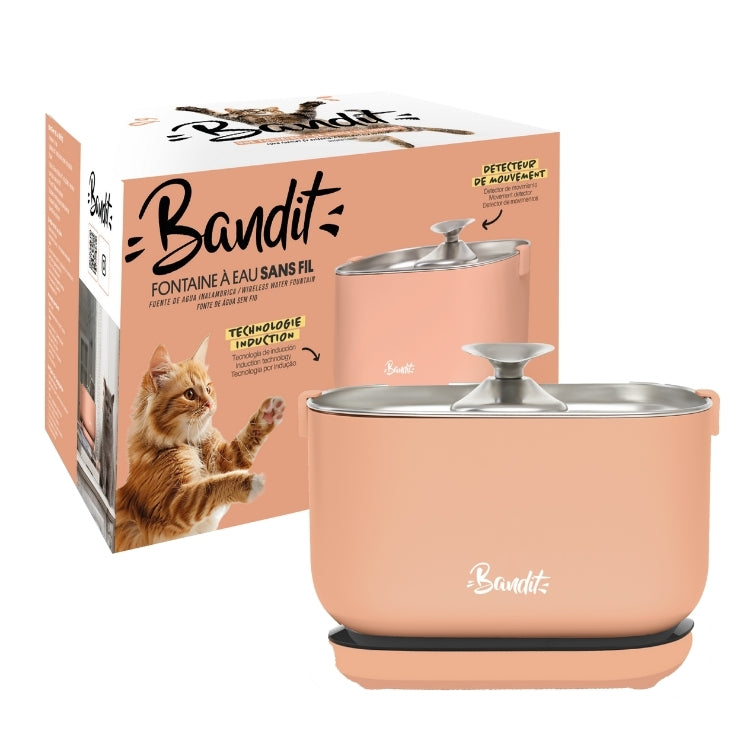 Bandit Fuente de Agua Eléctrica Inalámbrica