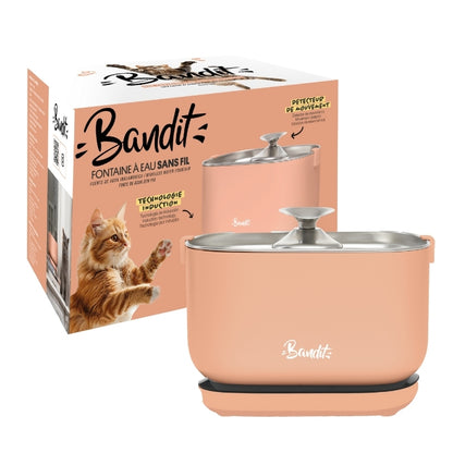 Bandit Fuente de Agua Eléctrica Inalámbrica