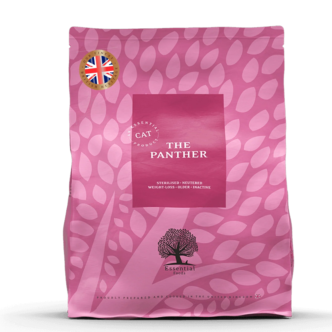 Essential Foods The Panther – Pienso de Pescado para Gatos Esterilizados