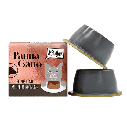 MjAMjAM - Panna Gatto au Bœuf (2x80g)