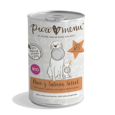 PuroMenu - Dinde et Saumon Select 400g