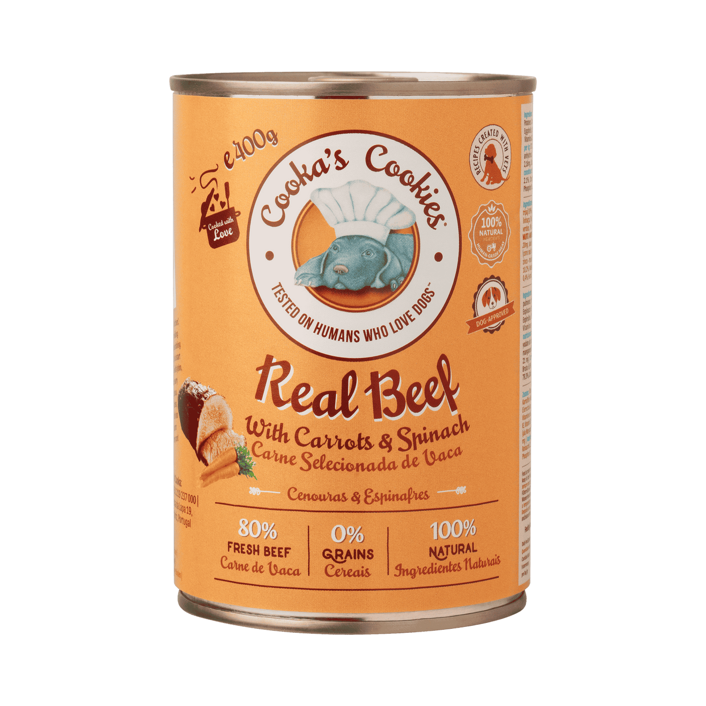 Cooka's Cookies - Real Beef (Ternera) 400g