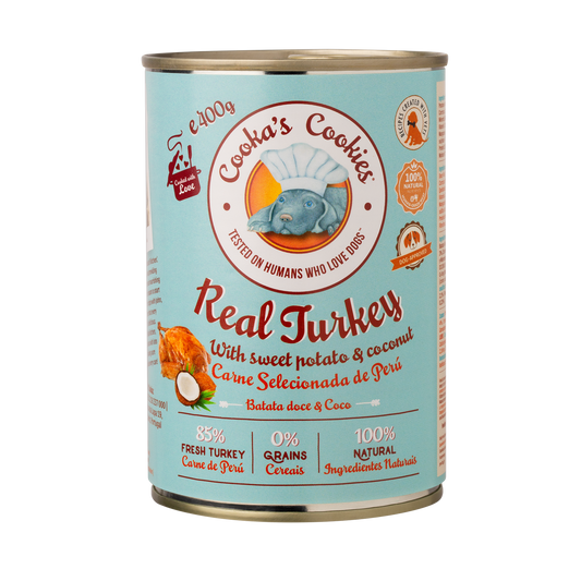 Cooka's Cookies - Real Turkey (Pavo) 400g