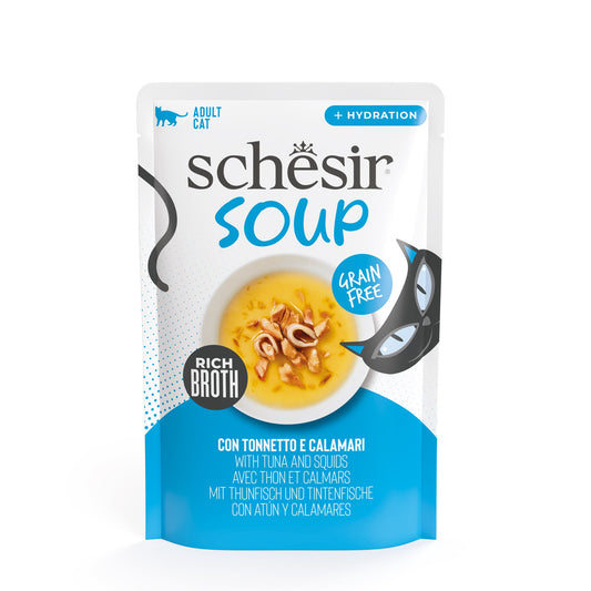 Schesir - Sopa de Atún y Calamar 40g