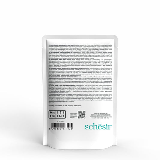 Schesir - Thon et daurade en gelée 85g