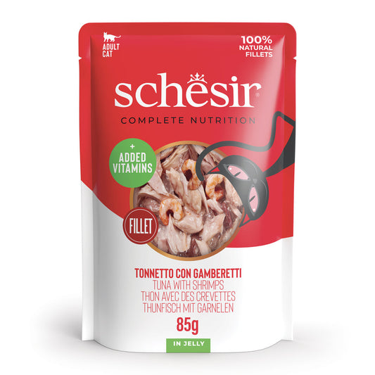 Schesir - Thon aux crevettes en gelée 85 g