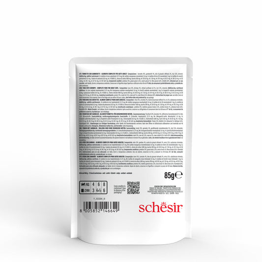 Schesir - Thon aux crevettes en gelée 85 g