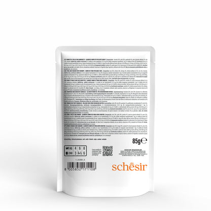 Schesir - Atún y Pollo con Gambas en Gelatina 85g