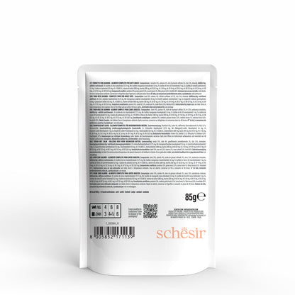 Schesir - Thon et saumon en gelée 85g