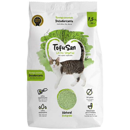 TofuSan – Litière de tofu pour chats 21 L