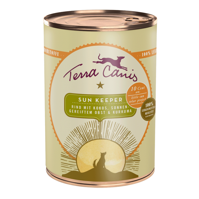 Terra Canis Love the Planet – Bœuf gardien du soleil à la noix de coco 400 g