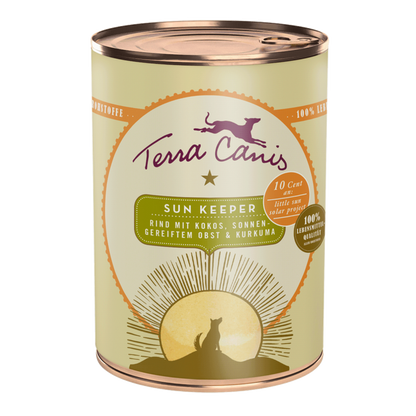 Terra Canis Love the Planet – Bœuf gardien du soleil à la noix de coco 400 g