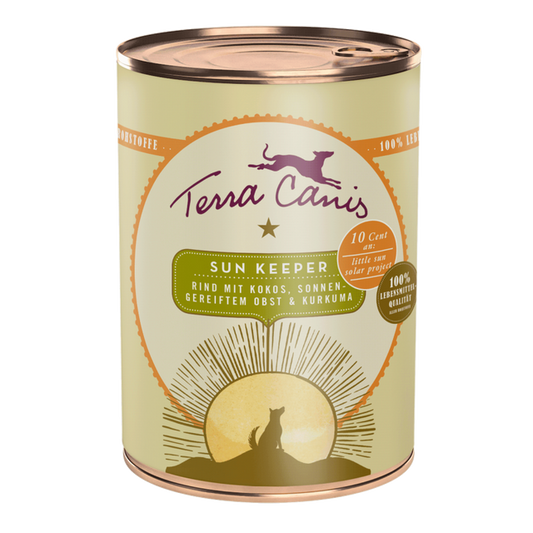 Terra Canis Love the Planet – Bœuf gardien du soleil à la noix de coco 400 g