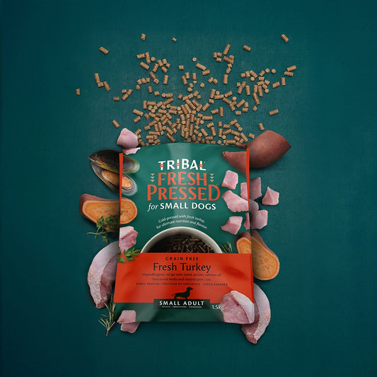 Tribal (Prensado en Frío) - Adult MINI Pavo Fresco