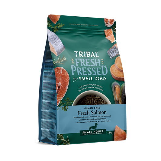 Tribal (Prensado en Frío) - Adult MINI Salmón Fresco