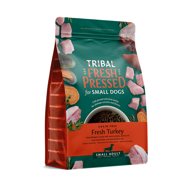 Tribal (Prensado en Frío) - Adult MINI Pavo Fresco