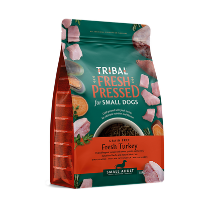 Tribal (Prensado en Frío) - Adult MINI Pavo Fresco