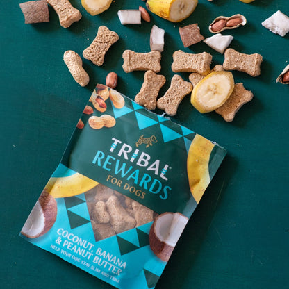 Tribal Rewards - Galletas con Coco, Plátano y Mantequilla de Cacahuete