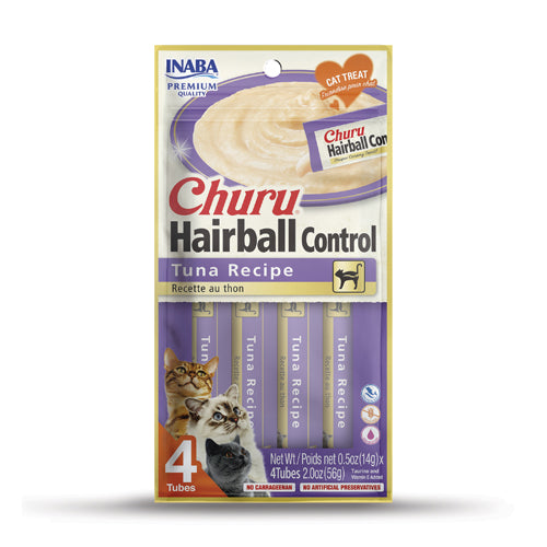 Churu - Recette de thon CONTRÔLE DES BOULES DE POILS