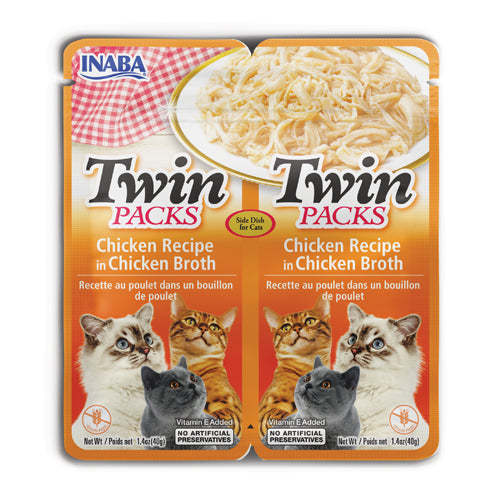 Inaba - Twin Packs Receta de pollo en caldo de pollo