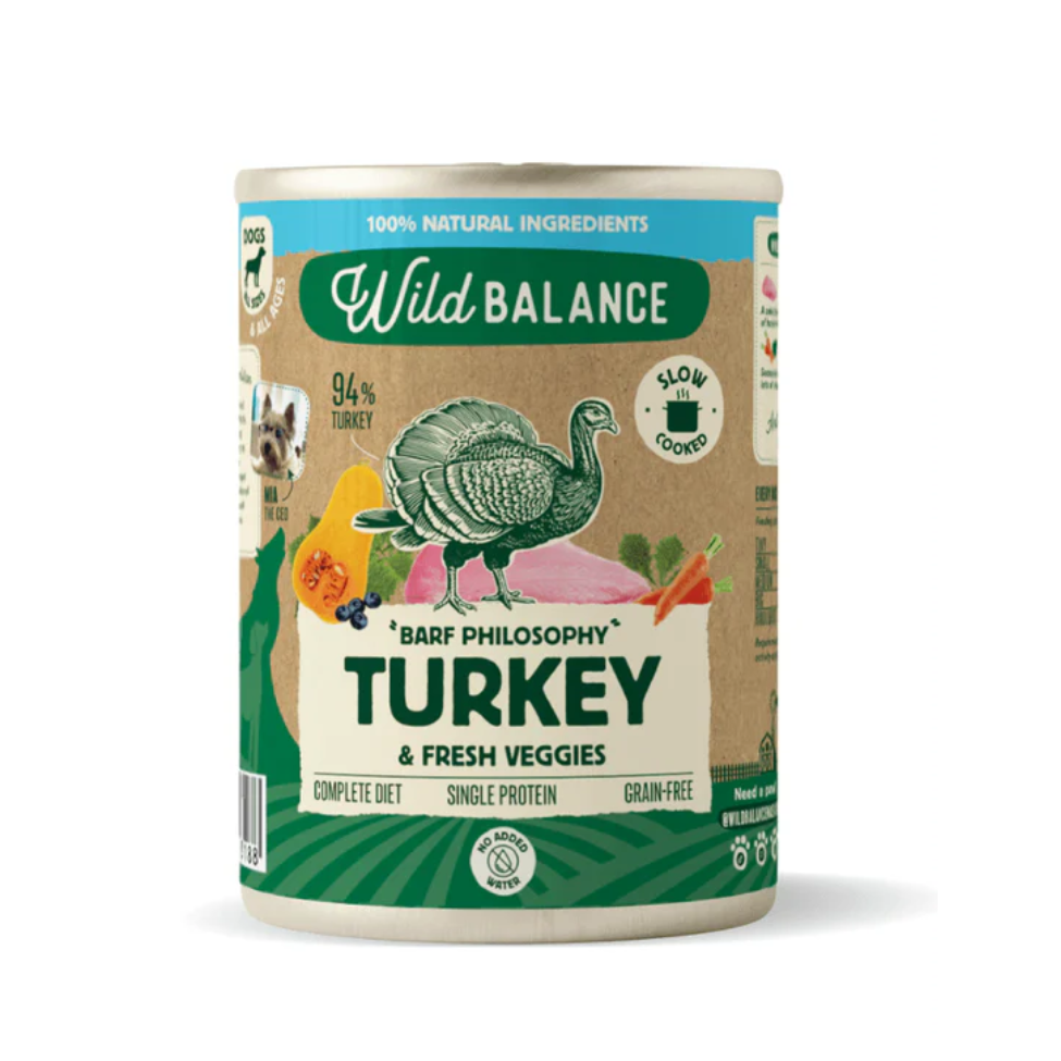 Wild Balance - Pavo (Filosofía BARF) 400g