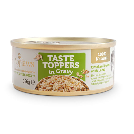 Applaws Taste Toppers - Blancs de poulet et d'agneau en sauce 156 g