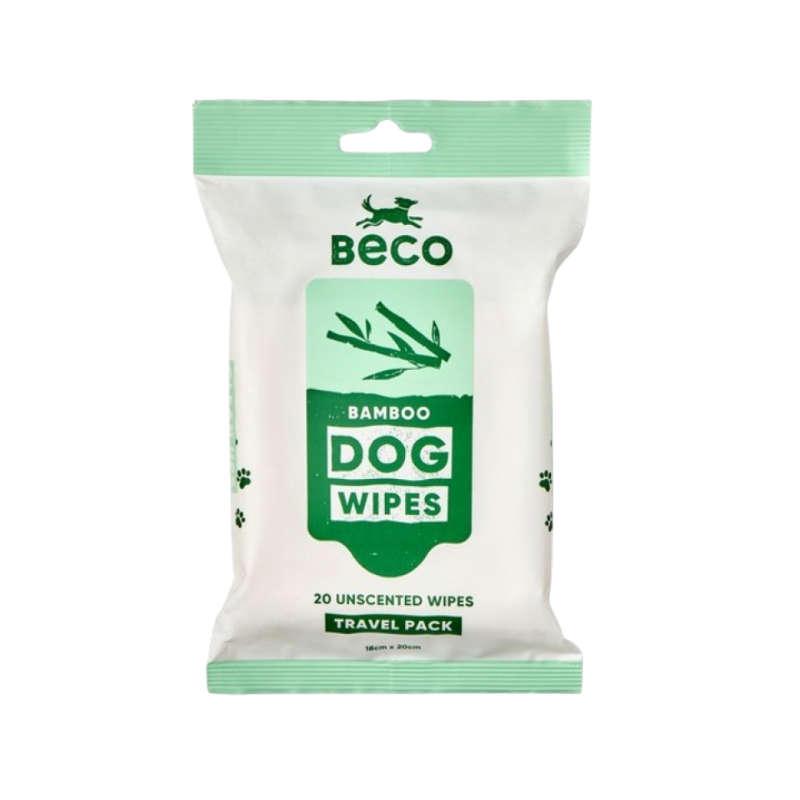 Beco Toallitas húmedas de Bambú Pack de Viaje 20uds