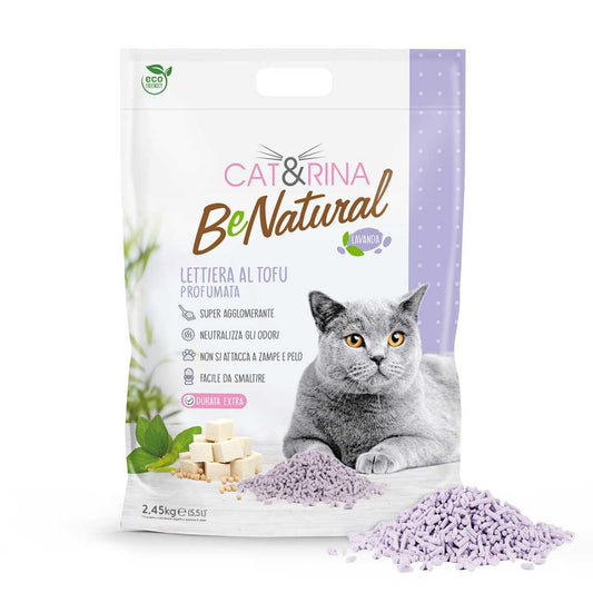 Cat&Rina - BeNatural Tofu con Lavanda o Melocotón 5,5L