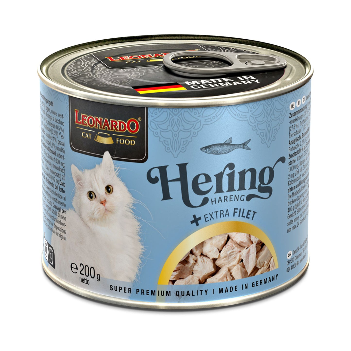 Leonardo - Hareng + Filet de dinde extra 200g