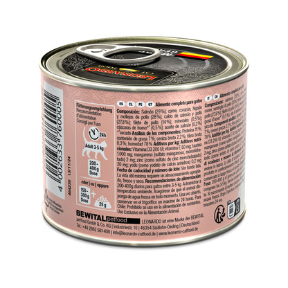Leonardo - Salmón + Extra Filete de Pollo 200g