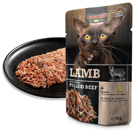 Leonardo - Cordero con Extra Pulled Beef 70g