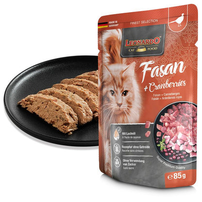 Leonardo Cat Food -  Faisán y Arándanos