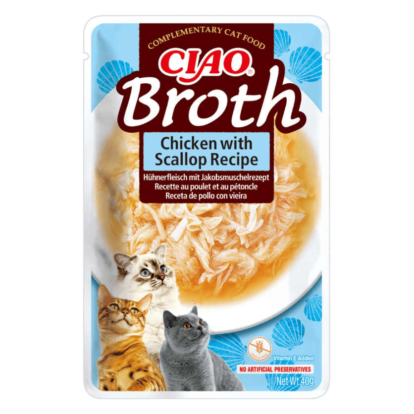 Ciao Churu Broth - Pollo con Vieira 40g