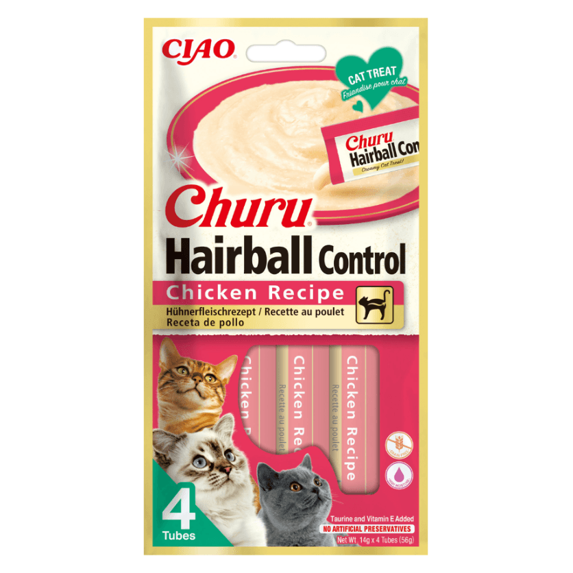 Churu - HAIRBALL CONTROL Receta de pollo