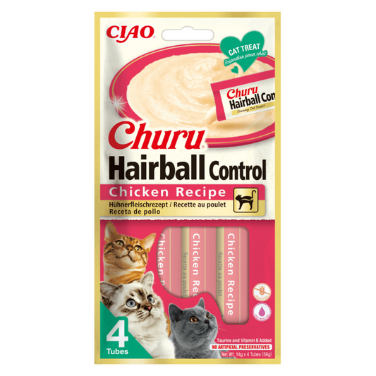Churu - HAIRBALL CONTROL Receta de pollo