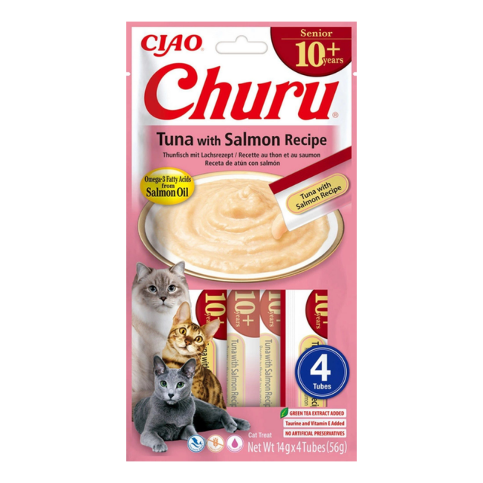 Churu - Thon et Saumon pour Seniors