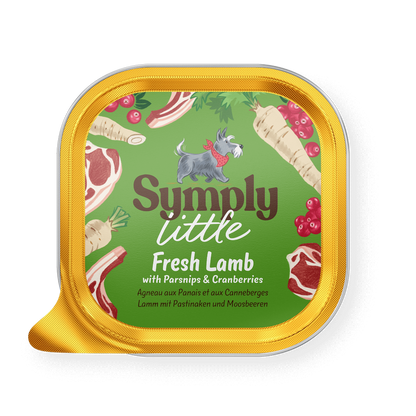 Symply Little - Pâtée Agneau Frais pour chiens de petite taille 100g