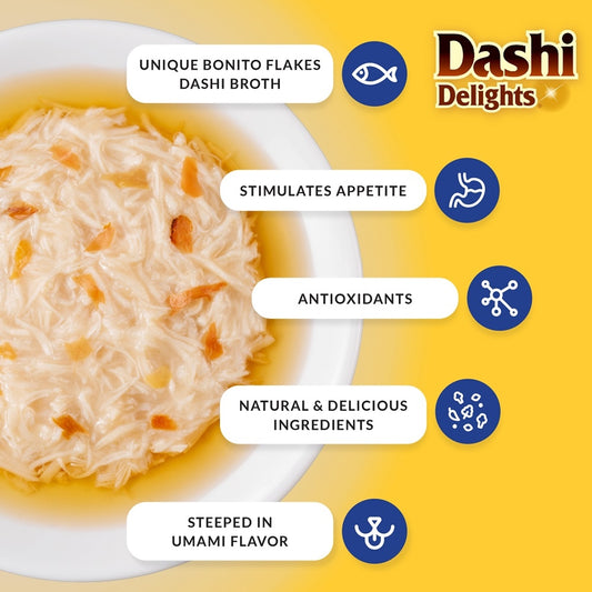Dashi Delights - Pollo con Salmón 70g