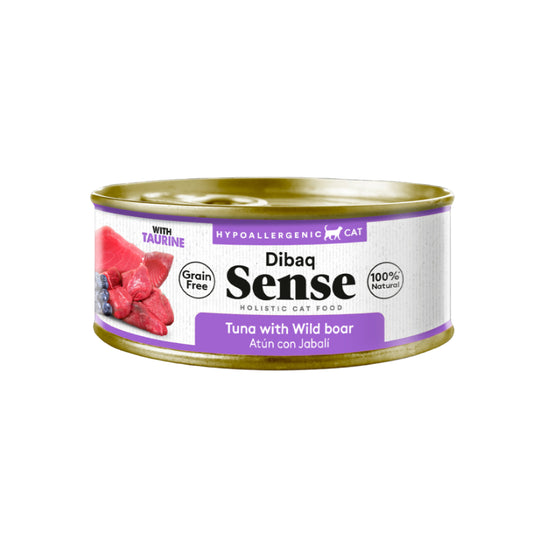 Dibaq Sense - Thon et sanglier aux myrtilles 70g