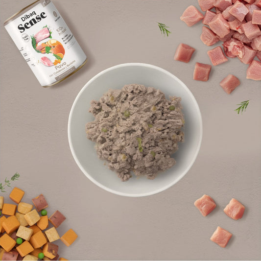 Dibaq Sense - Dinde à la patate douce 380g