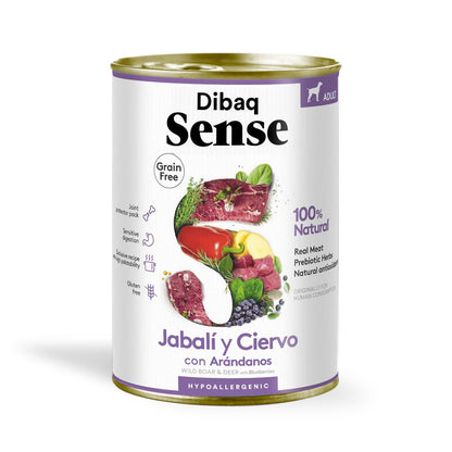 Dibaq Sense - Cerf et sanglier 380 g