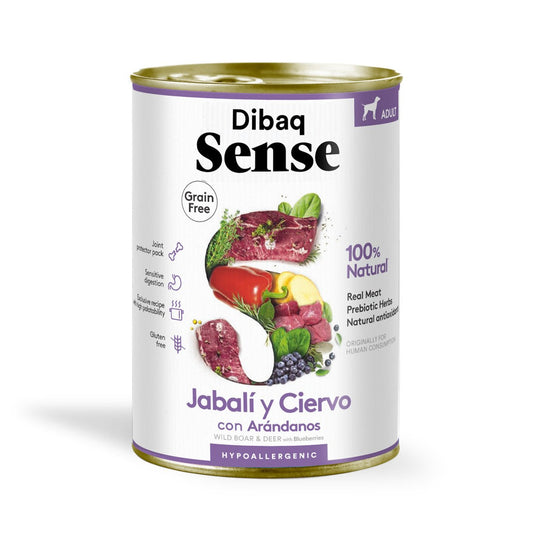 Dibaq Sense - Cerf et sanglier 380 g