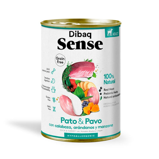 Dibaq Sense - Canard et Dinde 380g