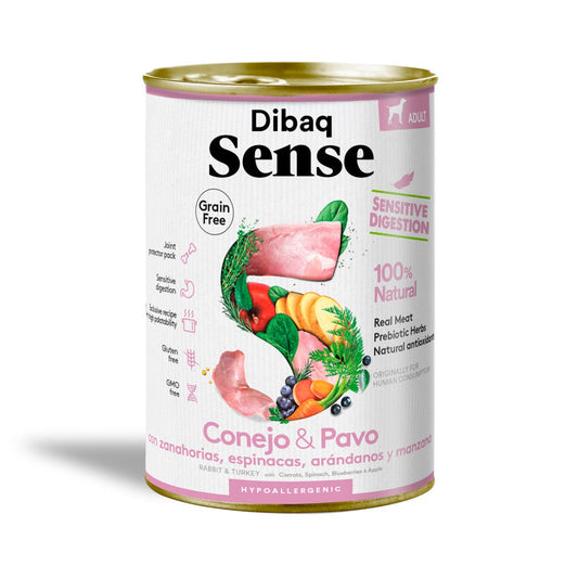 Dibaq Sense - Lapin et Dinde 380g