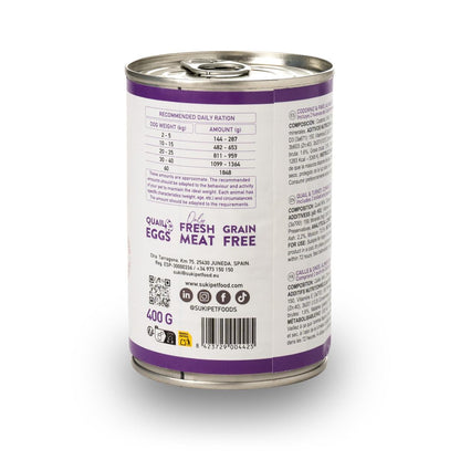 SUKI - Caille et Dinde aux Œufs de Caille 400g